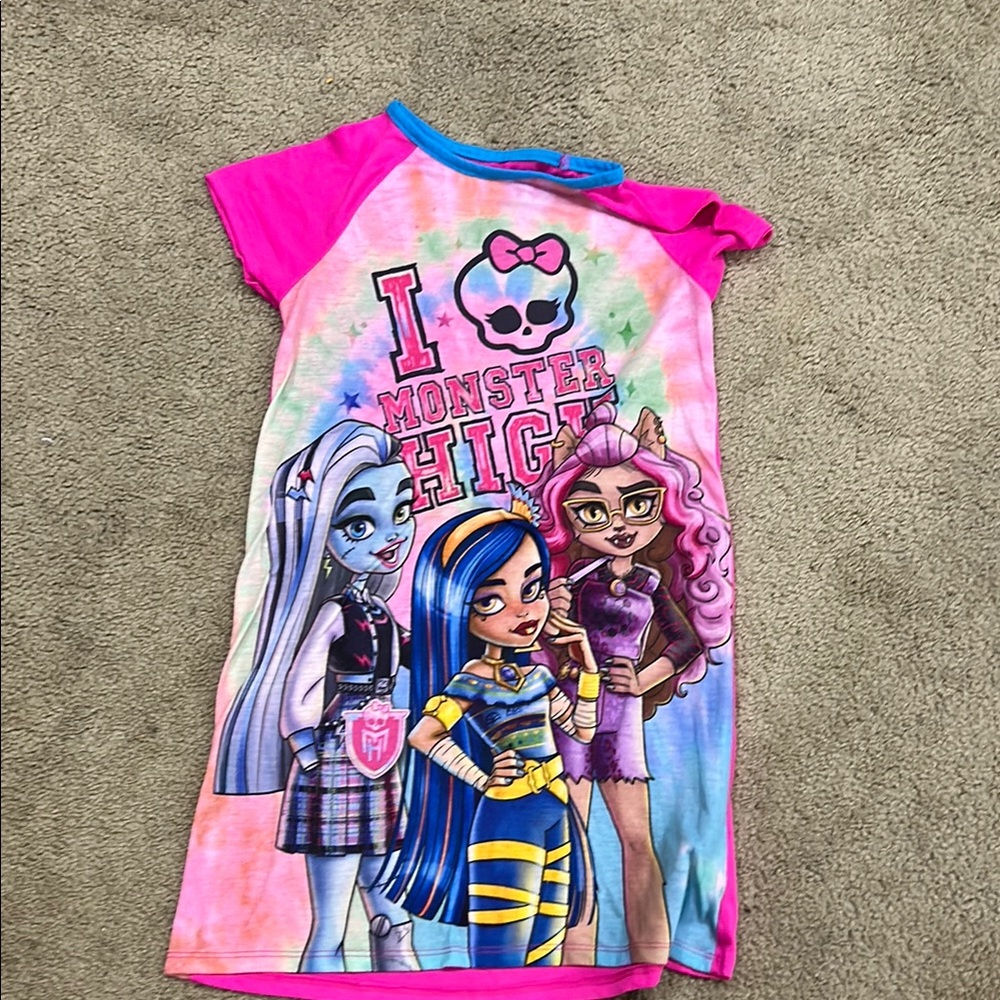 Monster High Tie-Dye Nightgown